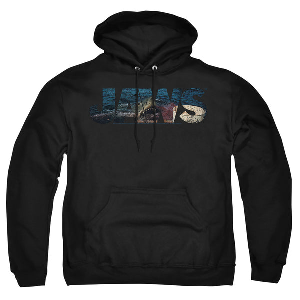 Jaws Logo Cutout Hoodie