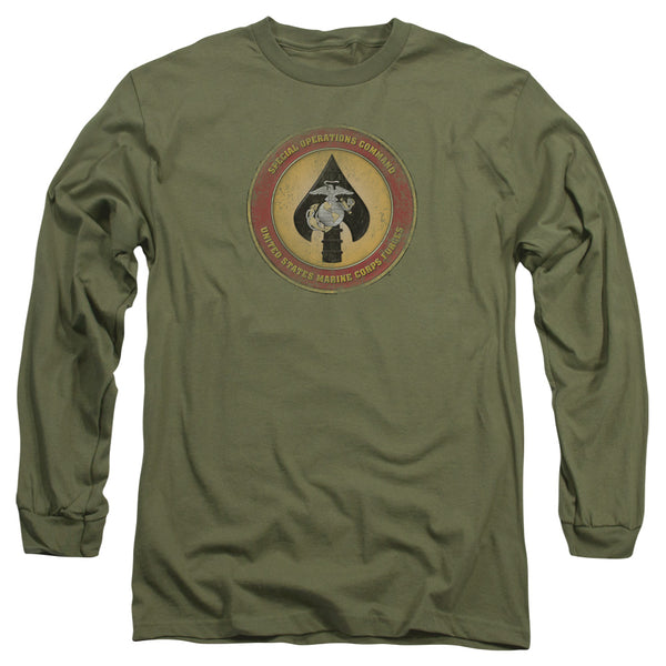 U.S. Marines Special Operations Command Patch Long Sleeve T-Shirt