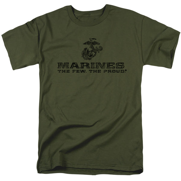 U.S. Marines Distressed Logo T-Shirt