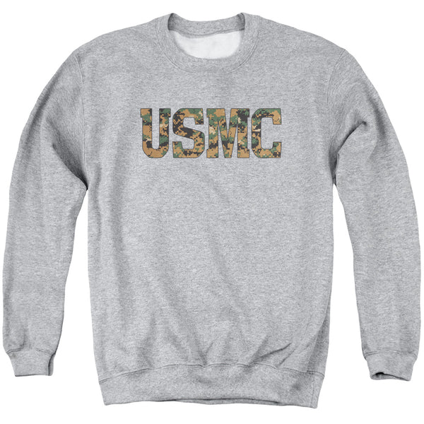 U.S. Marines Camo Fill Gray Sweatshirt