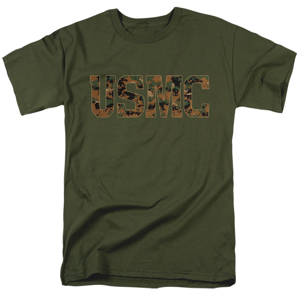 U.S. Marines Camo Fill Green T-Shirt