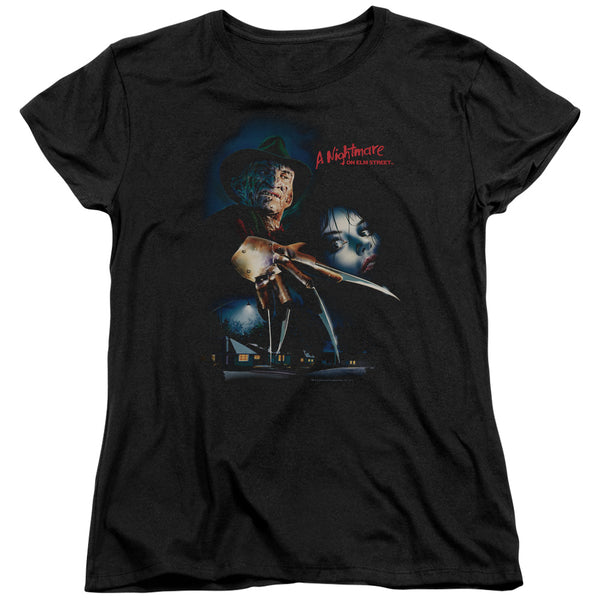 Nightmare on Elm Street Poster Women's T-Shirt