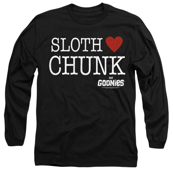 The Goonies Sloth Heart Chunk Long Sleeve T-Shirt