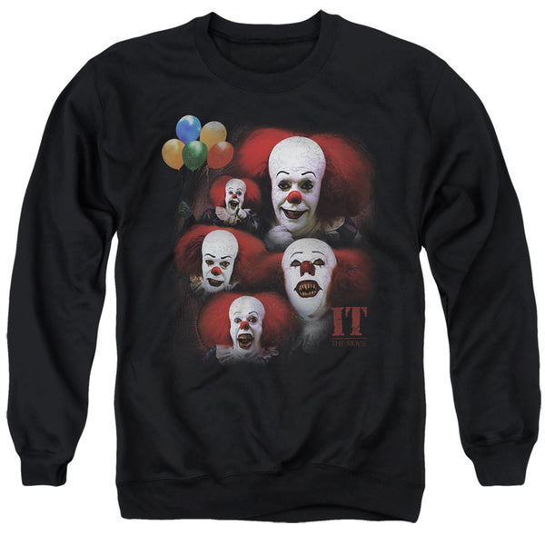 It TV Series Many Faces of Pennywise Sweatshirt