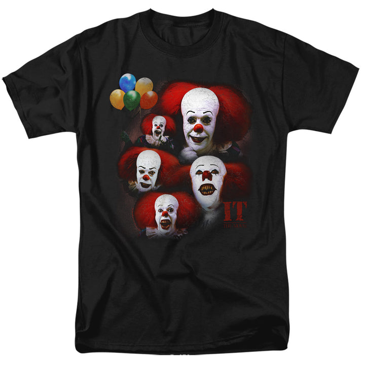It TV Series Many Faces of Pennywise T-Shirt – Rocker Merch