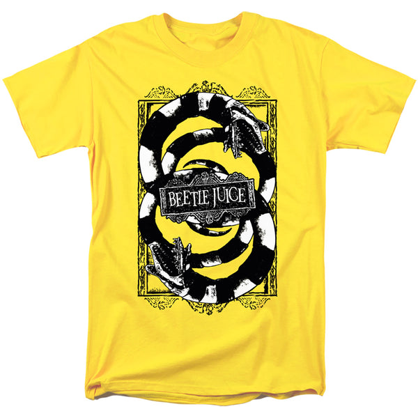 Beetlejuice We Got Worms Yellow T-Shirt