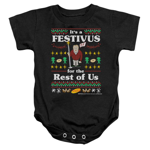 Seinfeld Festive Festivus Infant Snapsuit