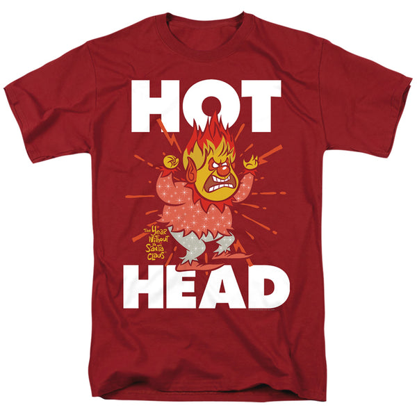 The Year Without A Santa Claus Hot Head Red T-Shirt