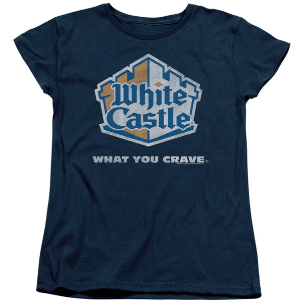 White Castle Distressed Logo Women's T-Shirt