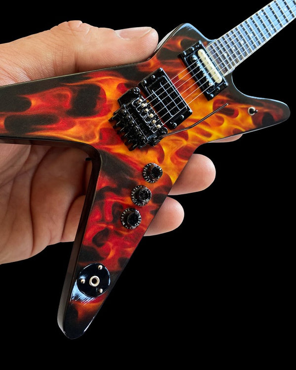 Axe Heaven Dimebag Darrell Pantera Dime O Flame Miniature Guitar