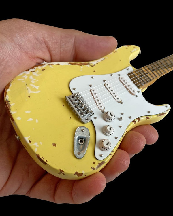 Axe Heaven Yngwie Malmsteen Distressed Fender Strat Miniature Guitar