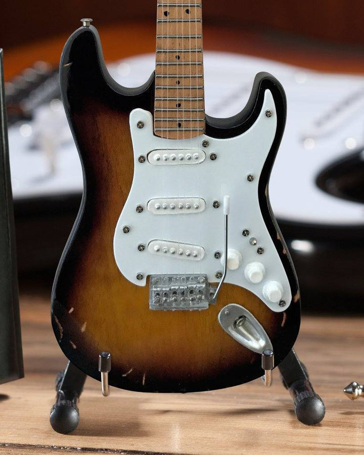 Axe Heaven Fender Strat Eric Clapton Famous Brownie Miniature Guitar | Rocker Merch™