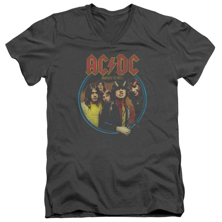 AC/DC Distressed Highway To Hell T-Shirt - Rocker Merch