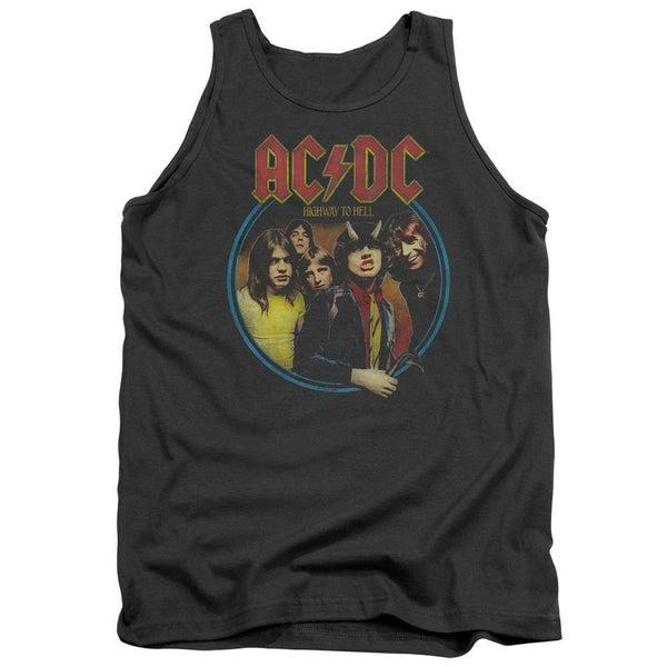AC/DC Distressed Highway To Hell Tank Top - Rocker Merch