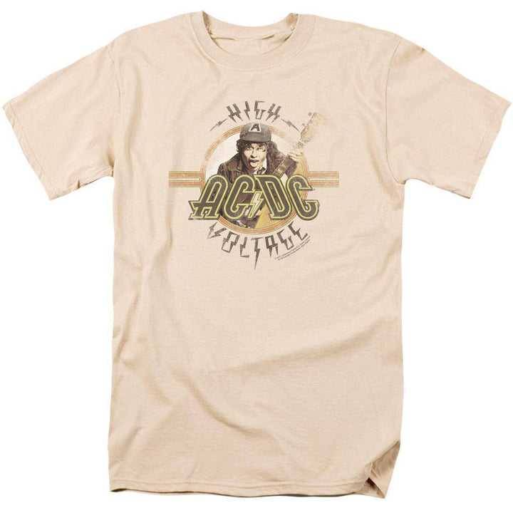 AC/DC Distressed High Voltage T-Shirt - Rocker Merch