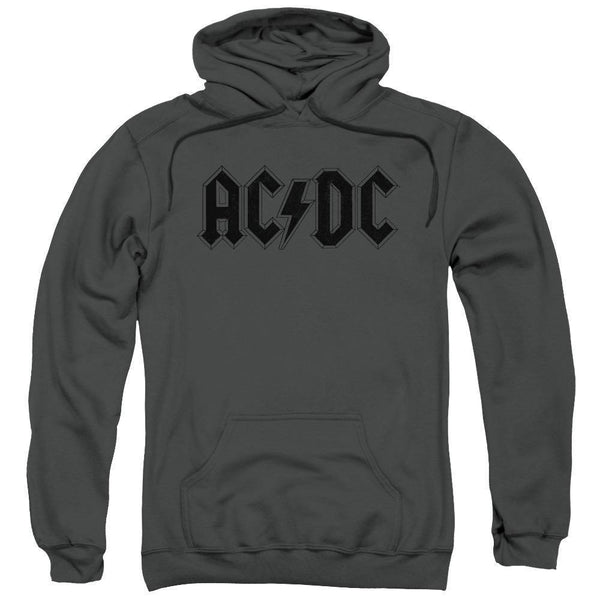 AC/DC Worn Logo Hoodie - Rocker Merch