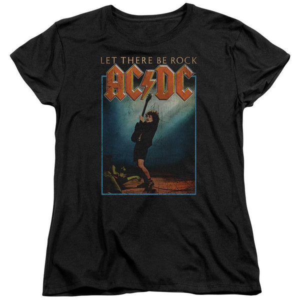 AC/DC Let There Be Rock Women's T-Shirt - Rocker Merch