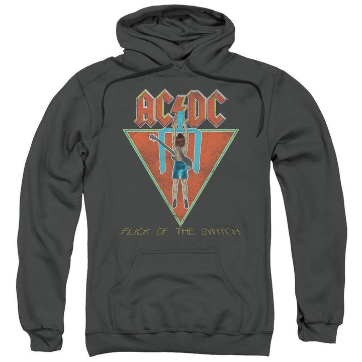 AC/DC Flick Of The Switch Album Cover Hoodie - Rocker Merch