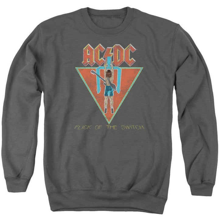 AC/DC Flick Of The Switch Album Cover Sweatshirt - Rocker Merch