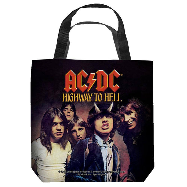 AC/DC Highway To Hell Album Cover Tote Bag - Rocker Merch