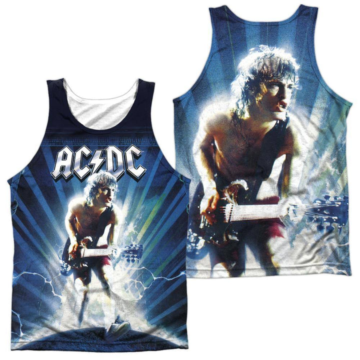 AC/DC Lightning Sublimation Tank Top - Rocker Merch