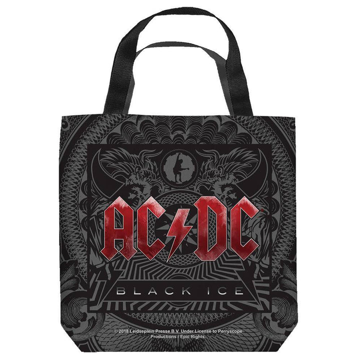 AC/DC Black Ice Cover Tote Bag - Rocker Merch