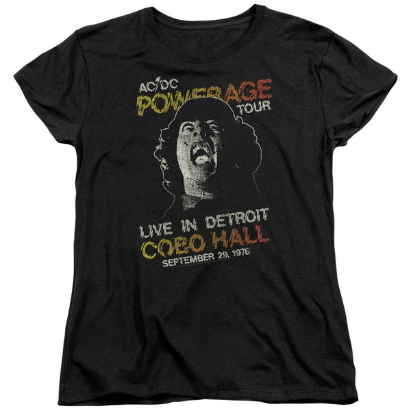 AC/DC Powerage Tour Women's T-Shirt - Rocker Merch