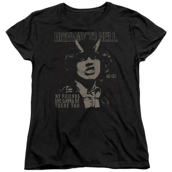 AC/DC Highway My Friends Women's T-Shirt - Rocker Merch