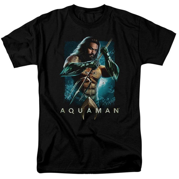 Aquaman Movie Trident T-Shirt - Rocker Merch