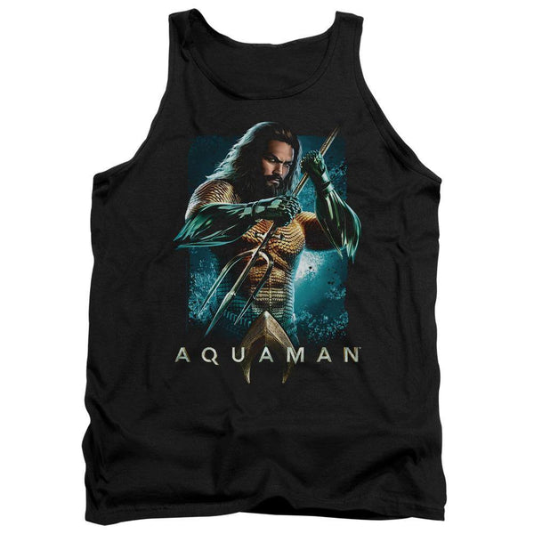 Aquaman Movie Trident Tank Top - Rocker Merch