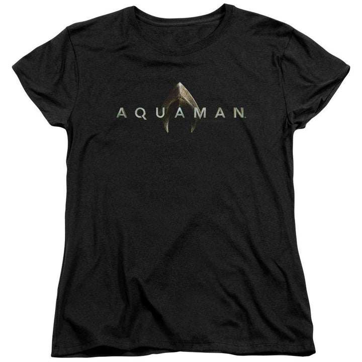 Aquaman Movie Logo Women's T-Shirt - Rocker Merch