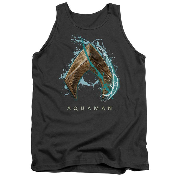 Aquaman Movie Water Shield Tank Top - Rocker Merch