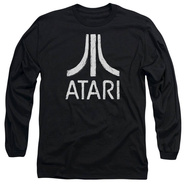 Atari Rough Logo Long Sleeve T-Shirt - Rocker Merch