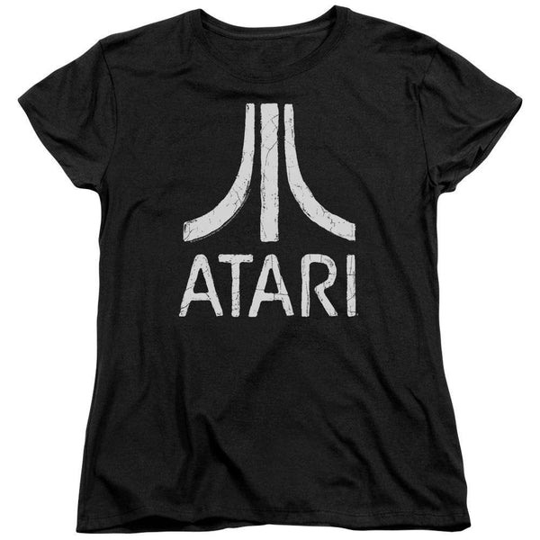 Atari Rough Logo Women's T-Shirt - Rocker Merch