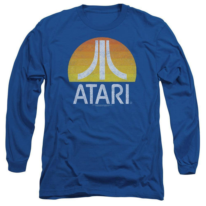 Atari Sunrise Eroded Long Sleeve T-Shirt - Rocker Merch