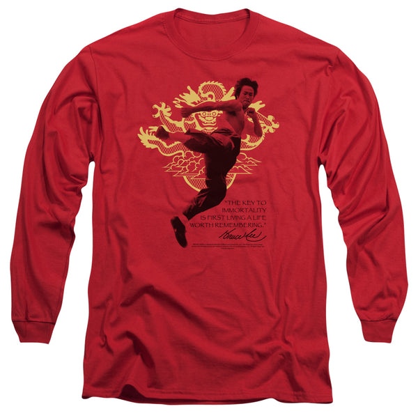 Bruce Lee Immortal Dragon Long Sleeve T-Shirt
