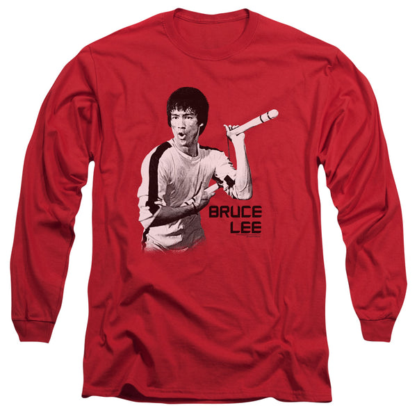 Bruce Lee Nunchucks Long Sleeve T-Shirt