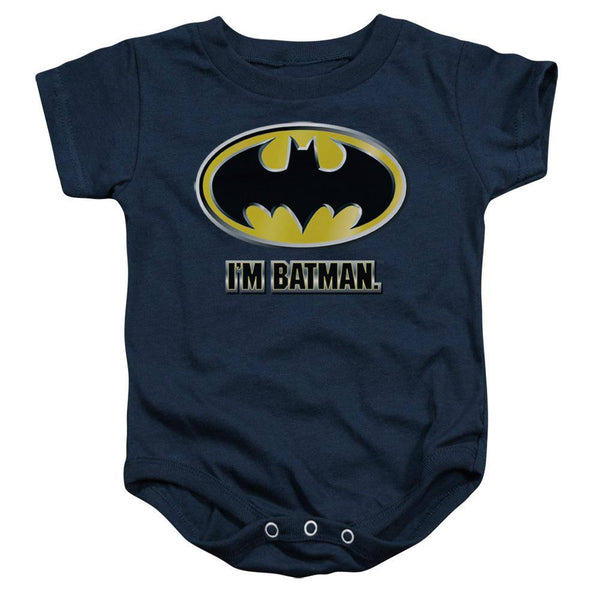 Batman I'm Batman Infant Snapsuit - Rocker Merch