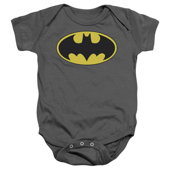 Batman Classic Bat Logo Infant Snapsuit - Rocker Merch