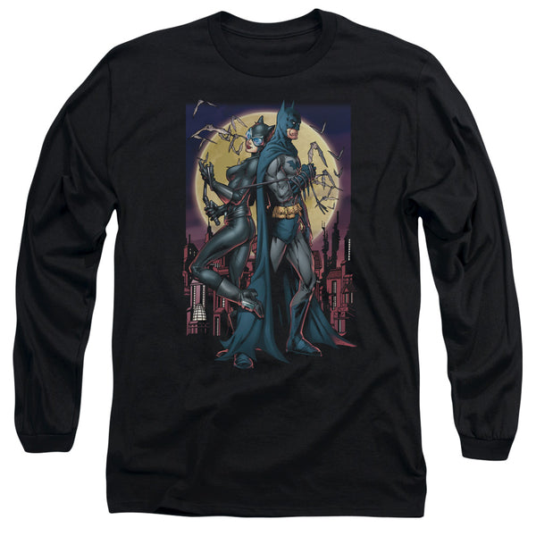 Batman Catwoman Paint The Town Red Long Sleeve T-Shirt