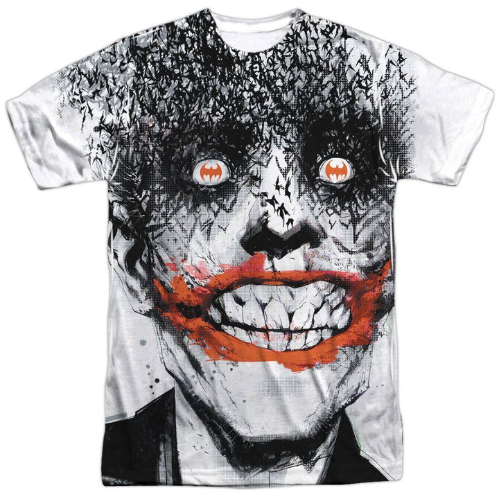 The Joker Bats On The Brain Sublimation T-Shirt | Rocker Merch
