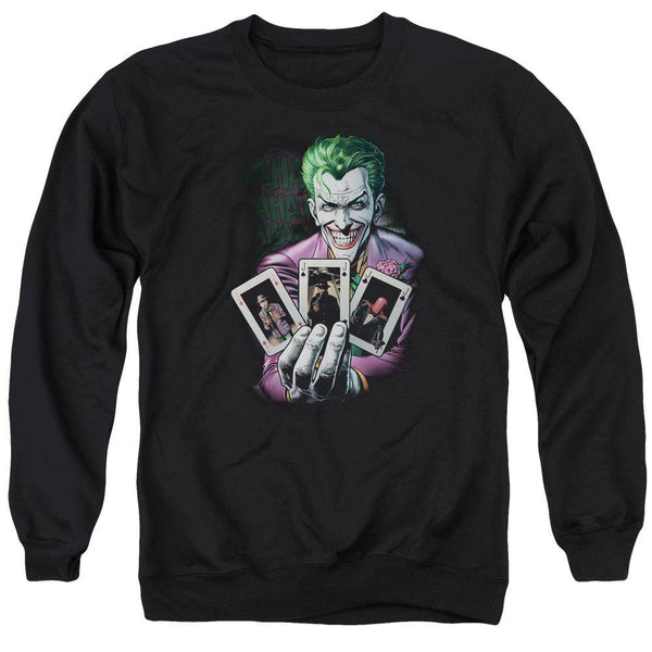 The Joker Three Of A Kind Sweatshirt | Rocker Merch