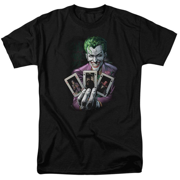 The Joker Three Of A Kind T-Shirt | Rocker Merch