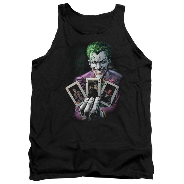 The Joker Three Of A Kind Tank Top | Rocker Merch