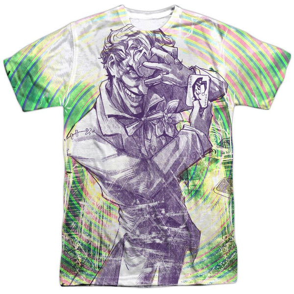 The Joker Mad Mad Swirl Sublimation T-Shirt | Rocker Merch