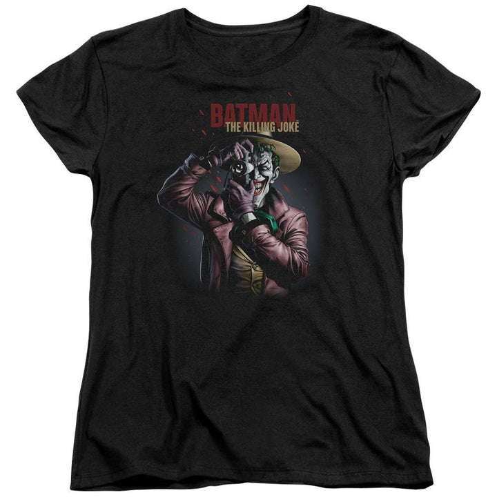 The Joker Killing Joke Camera Women's T-Shirt | Rocker Merch