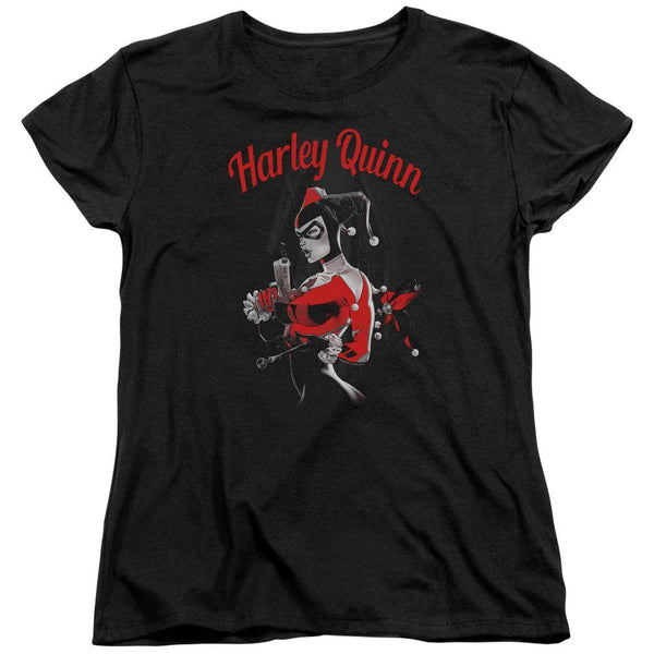 Harley Quinn Spring Gun Women's T-Shirt - Rocker Merch™