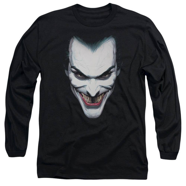 The Joker Joker Portrait Long Sleeve T-Shirt | Rocker Merch