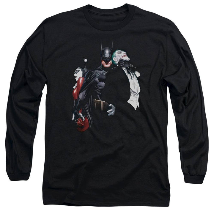 The Joker Harley Choke Long Sleeve T-Shirt | Rocker Merch