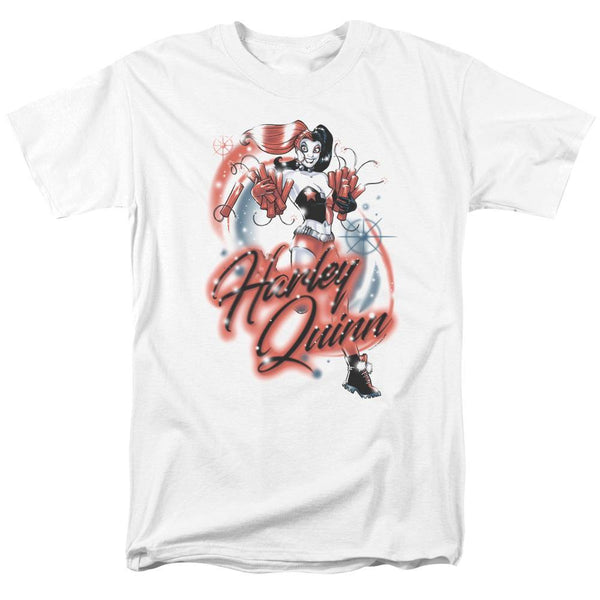Harley Quinn Harley Airbrush T-Shirt - Rocker Merch